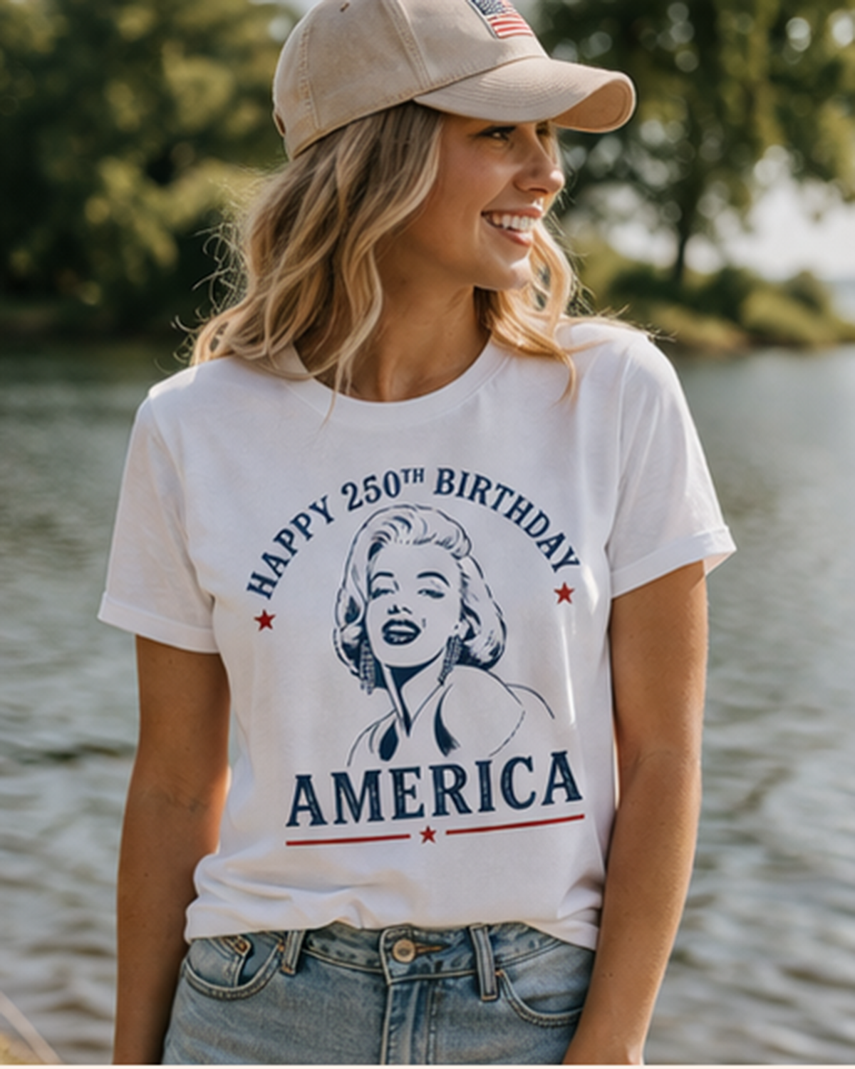 Happy 250th Birthday America Tee